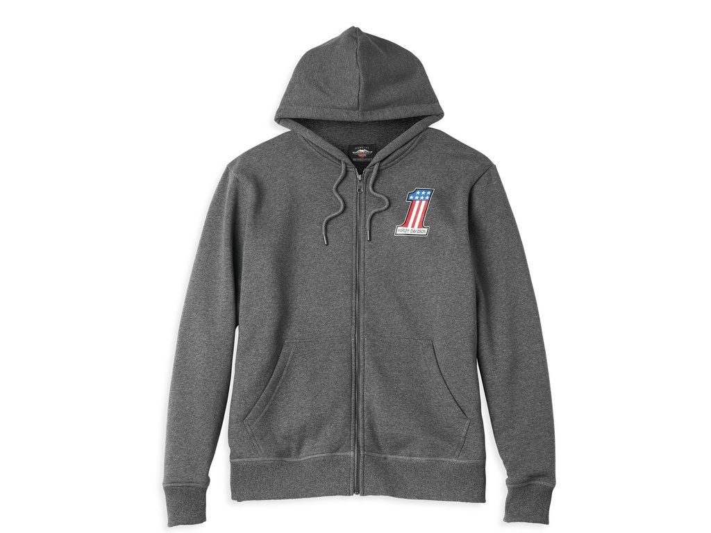 HOODIE-KNIT,GREY HEATHER 96258-22VM