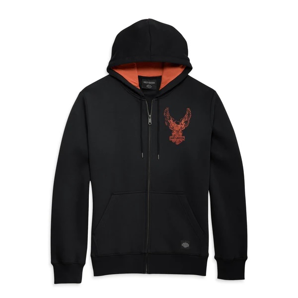 HOODIE-KNIT,BLACK 96008-23VM