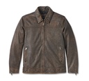 JACKET-LEATHER,BROWN 97008-23VM