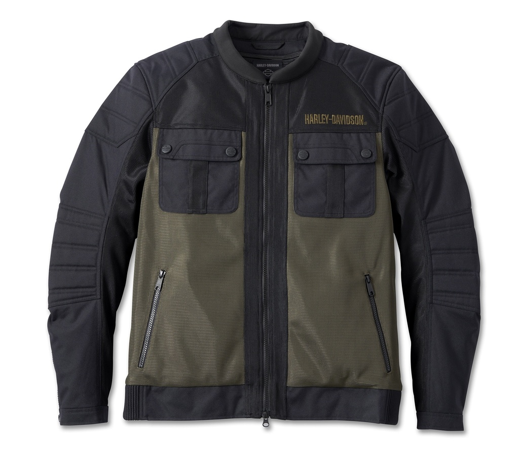 JACKET-ZEPHYR,TEXTILE,MESH,GRE 97191-23VM