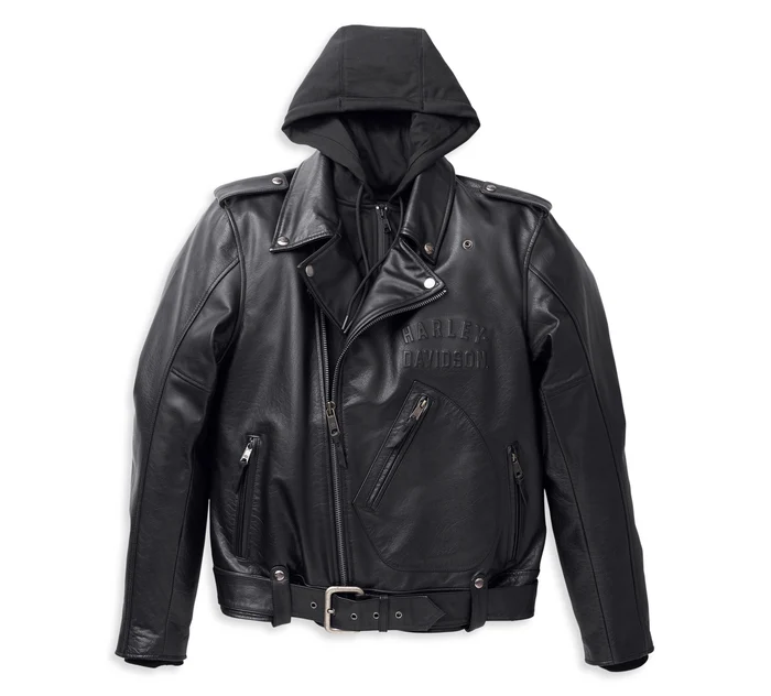 JACKET-POTOMAC,LEATHER,3N1,BIK 98001-22VM