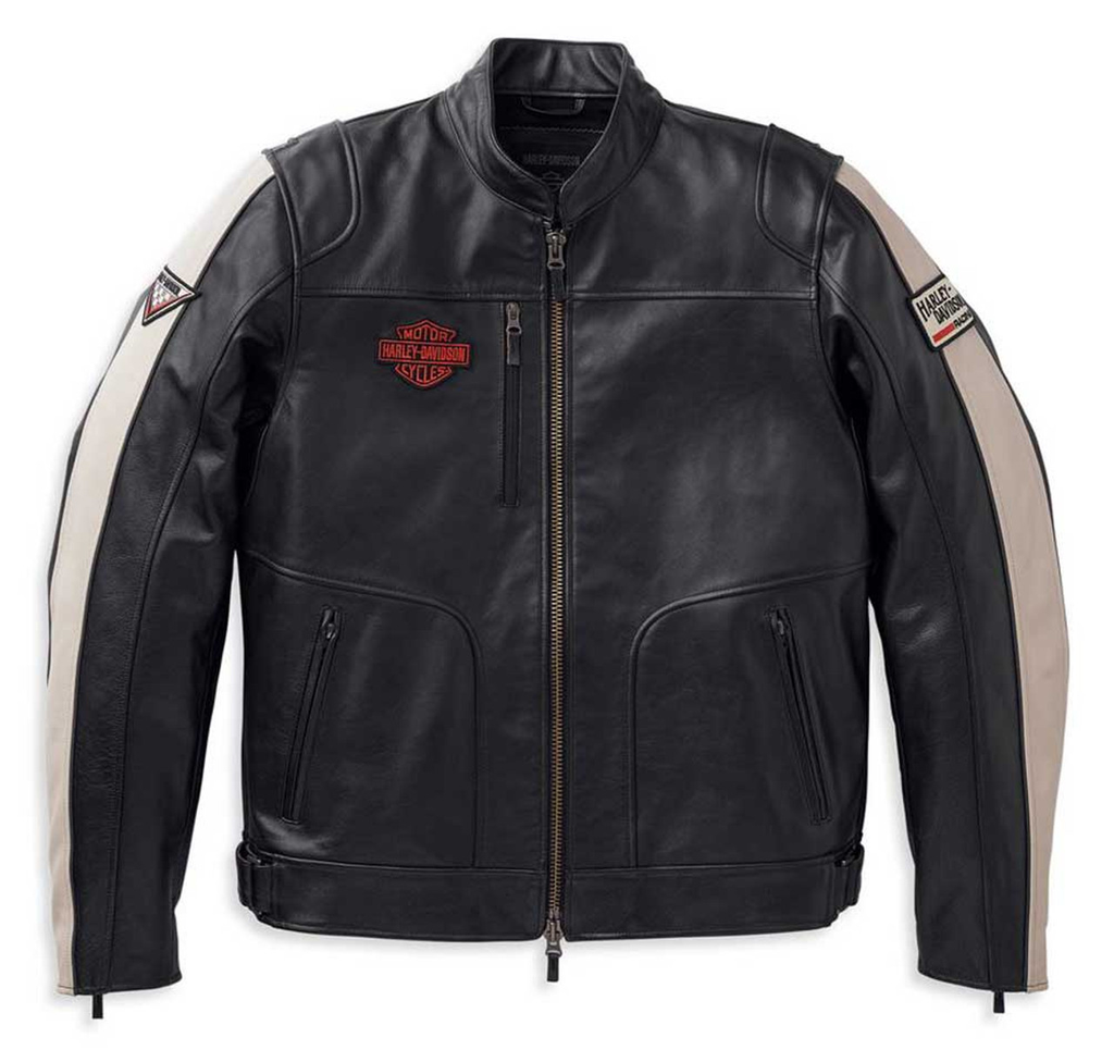 JACKET-ENDURO,LEATHER,BLACK 98003-22VM