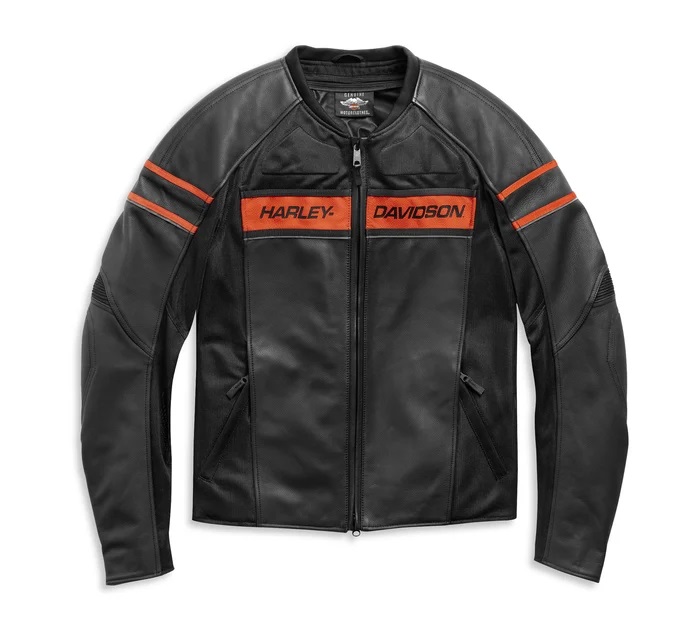 JACKET-BRAWLER,LEATHER,BLACK 98004-21VM