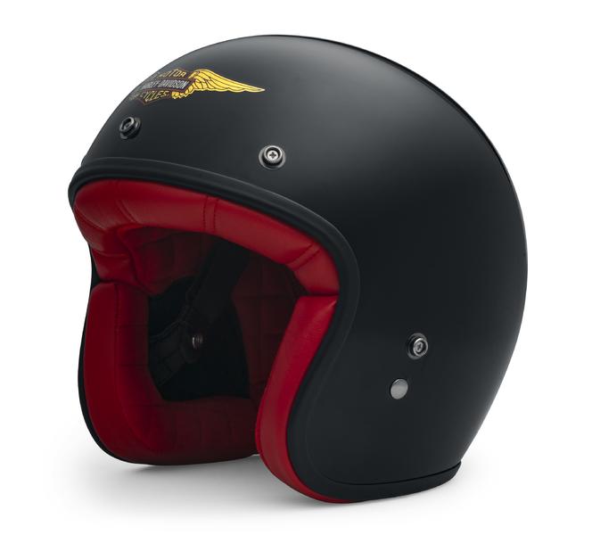 HELMET-AILERON,3/4(B01)DOT,BLA 97205-22VX