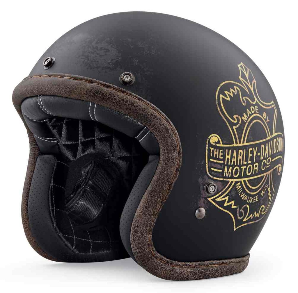 HELMET-3/4,DOT,BOOTLEGGERS,(B0 98236-19VX