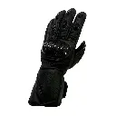 GUANTES VITESE VR6 LARGO CUERO NEGRO 
