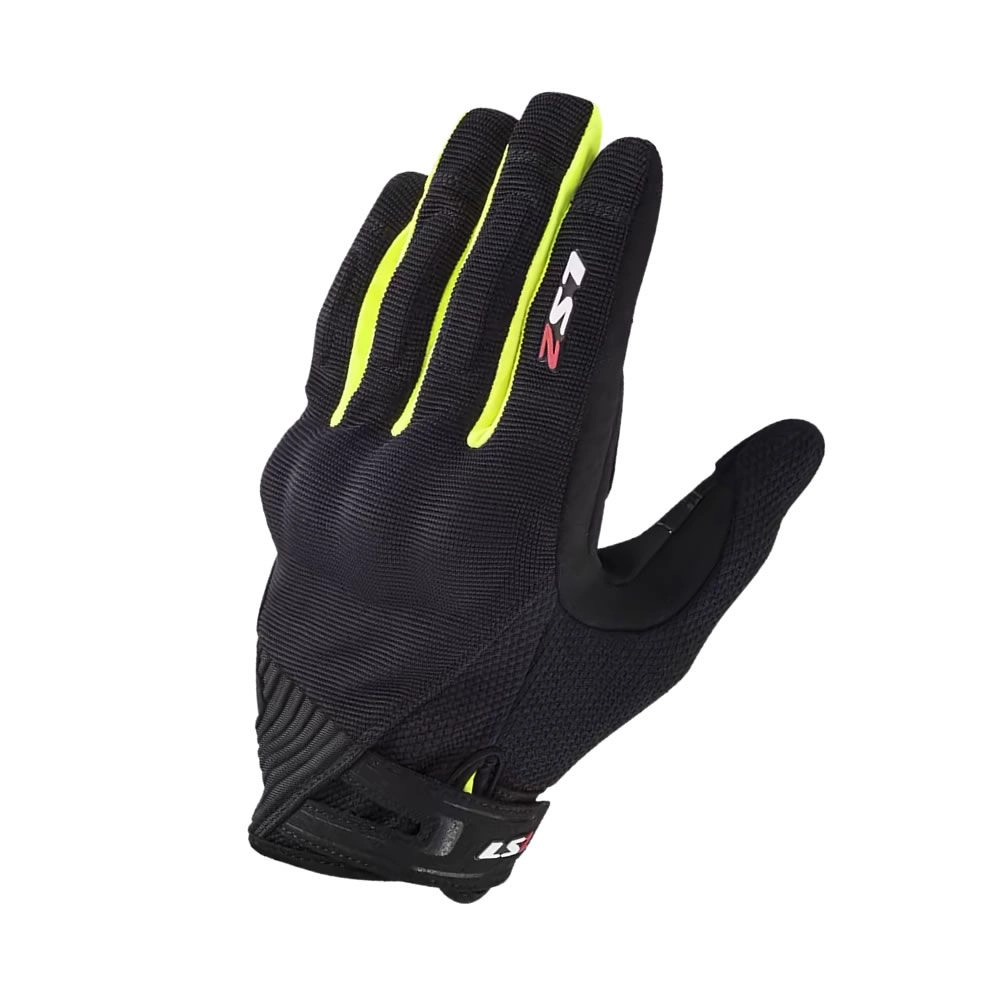 [70011F0154S] GUANTE LS2 DART II NEGRO AMARILLO HOMBRE (S)