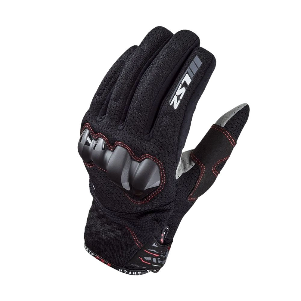 GUANTE LS2 CHAKI NEGRO HOMBRE (S)