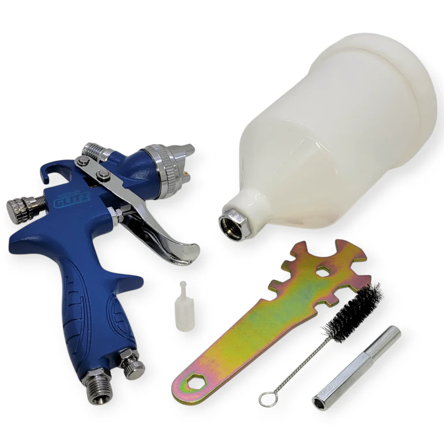 Tropical Glitz Flake Gun Matte Blue 2.5 (Limited Edition)