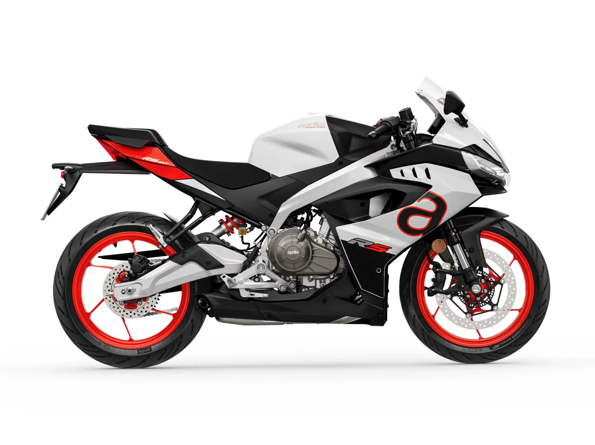 MOTOCICLETA APRILIA RS457 BLANCA