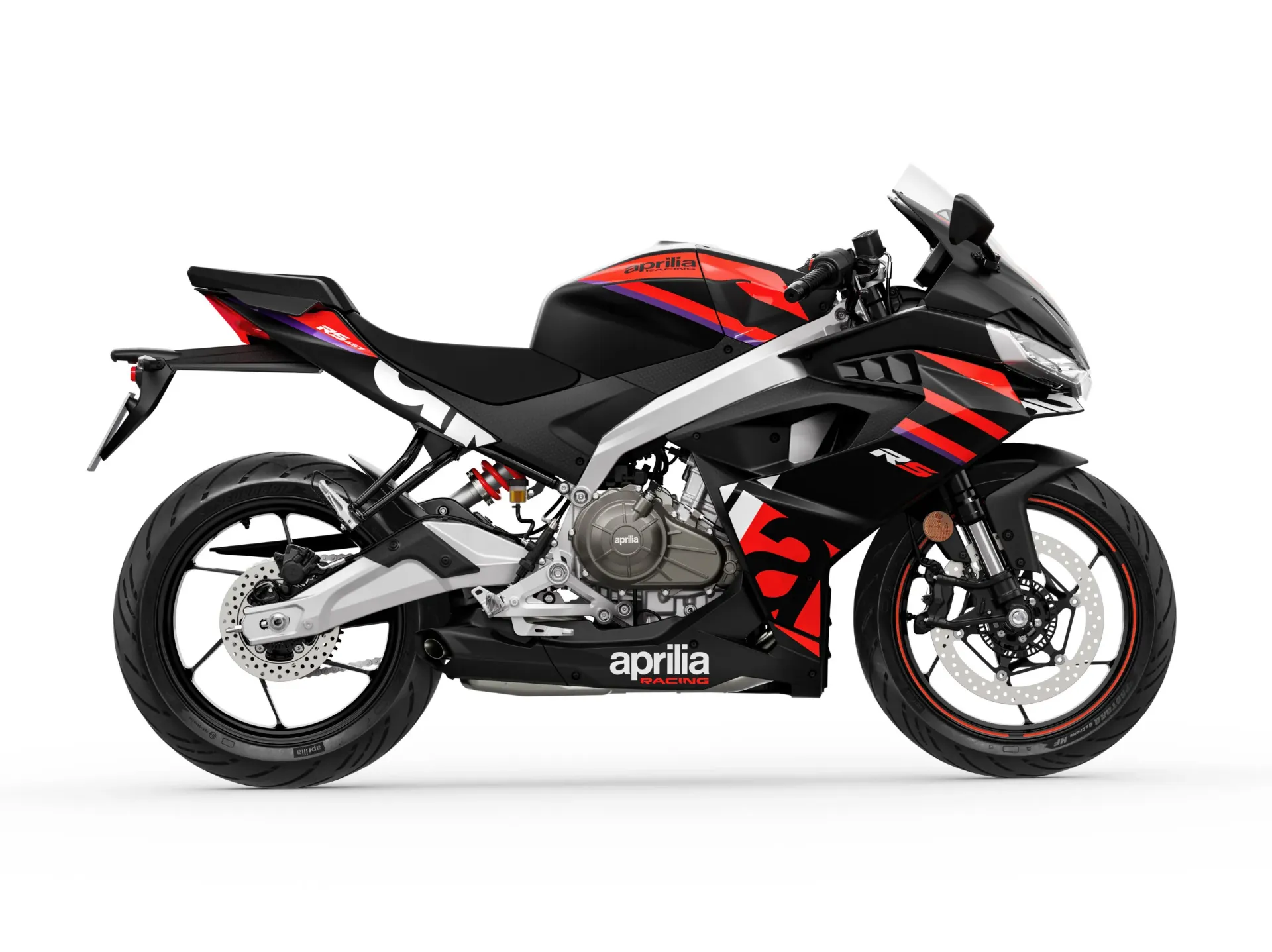 MOTOCICLETA APRILIA RS457 NEGRA