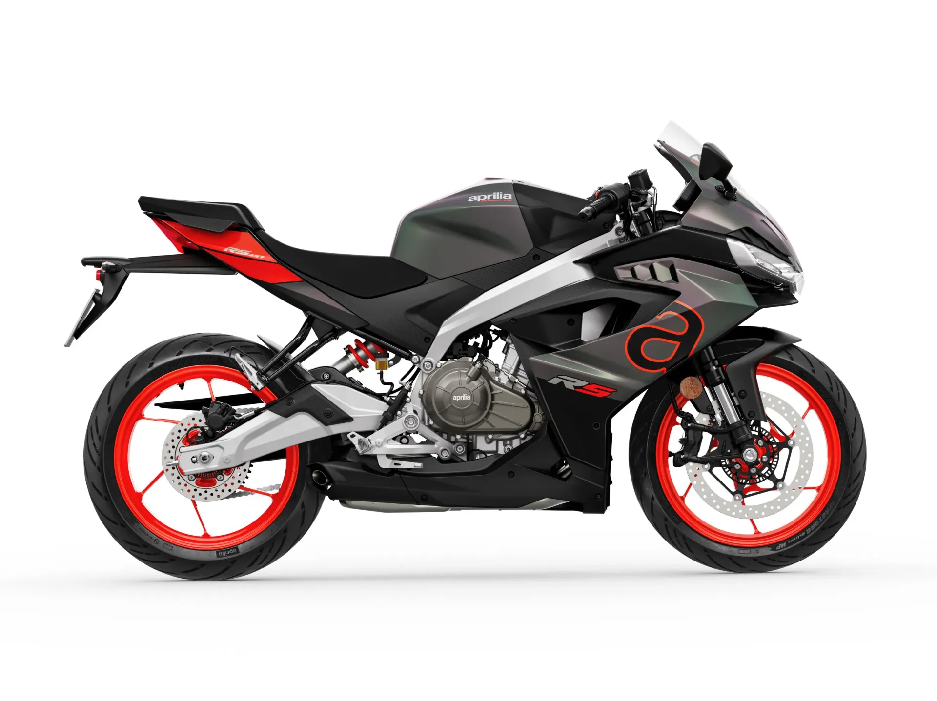 MOTOCICLETA APRILIA RS457 GRIS