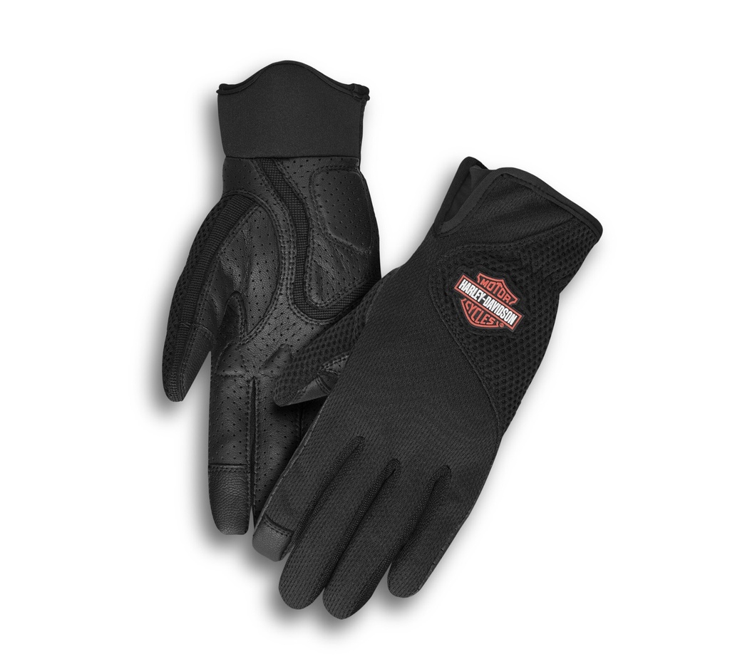 GLOVES-F/F,ODESSA,MESH,BLK 98330-19VW