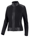 JACKET-LEATHER/KNIT,BLACK 98403-20VW