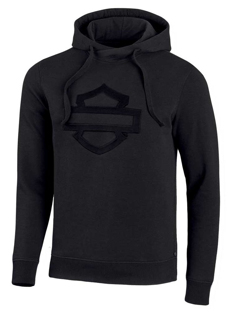 HOODIE-KNIT,BLACK 99033-20VM