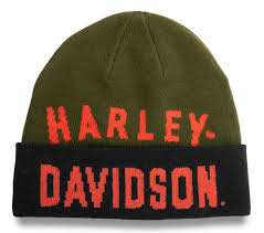 HAT-KNIT,CUFFED,GREEN 97619-22VM