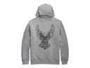 HOODIE-KNIT,GREY HEATHER 96009-23VM
