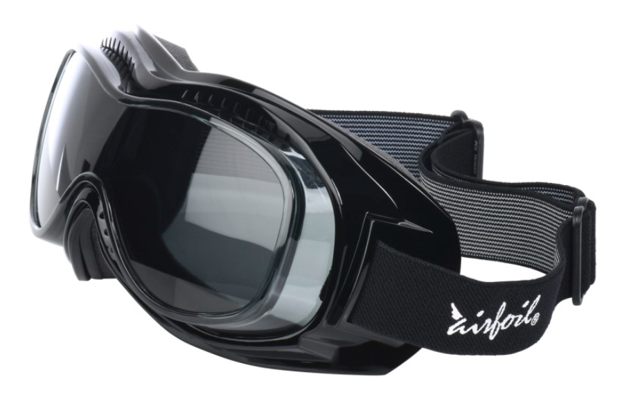 Airfoil 9319 - Polarized Smoke - Can Be Worn Over Eyeglasses!