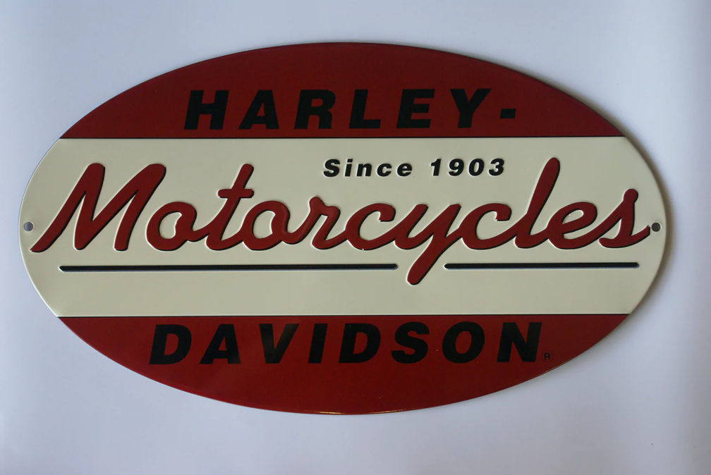 H-D 1903 OVAL SIGN