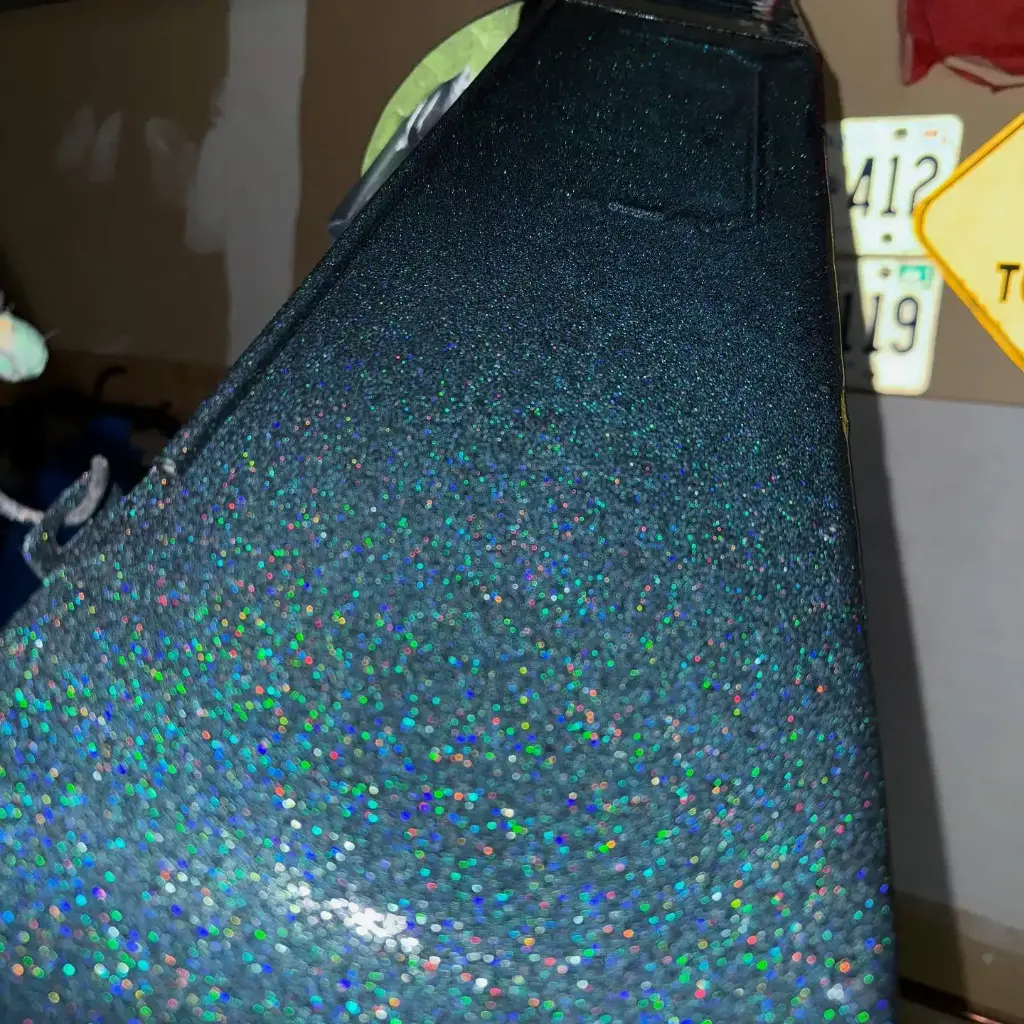 Caribbean Blue Metal Flake - 2.5oz / 0.004
