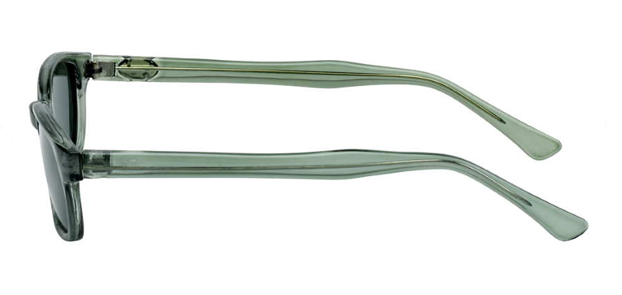 Chill Green KD's - 21269 Green Clear Frame/Green Polarized