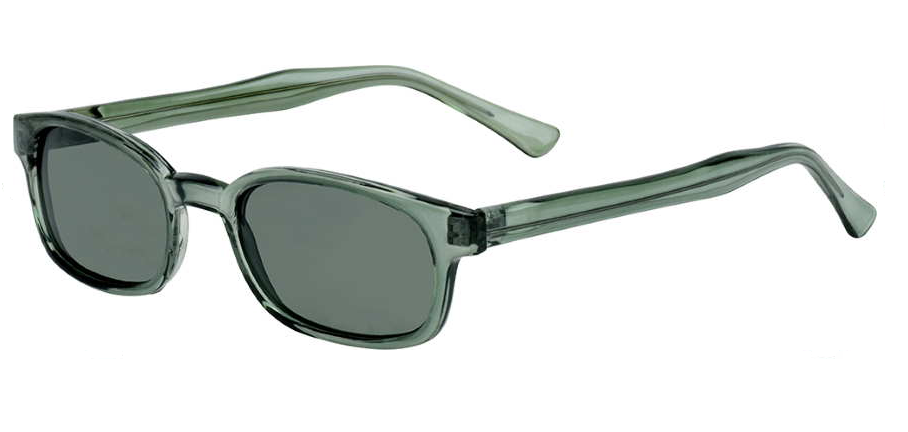 Chill Green KD's - 21269 Green Clear Frame/Green Polarized