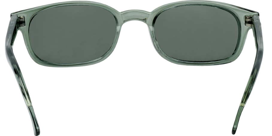 Chill Green KD's - 21269 Green Clear Frame/Green Polarized