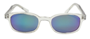 Chill KD's - 22018 Clear Frame/Colored Mirror Lens