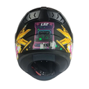 CASCO LS2 FF810 VIGO SPACE ATTACK NEGRO AMARILLO ROJO MATE