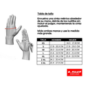 GUANTE LS2 DART II NEGRO AMARILLO HOMBRE