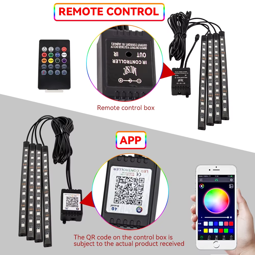 TIRA LED DECORATIVA PARA MOTOCICLETA