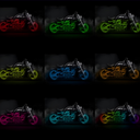 TIRA LED DECORATIVA PARA MOTOCICLETA