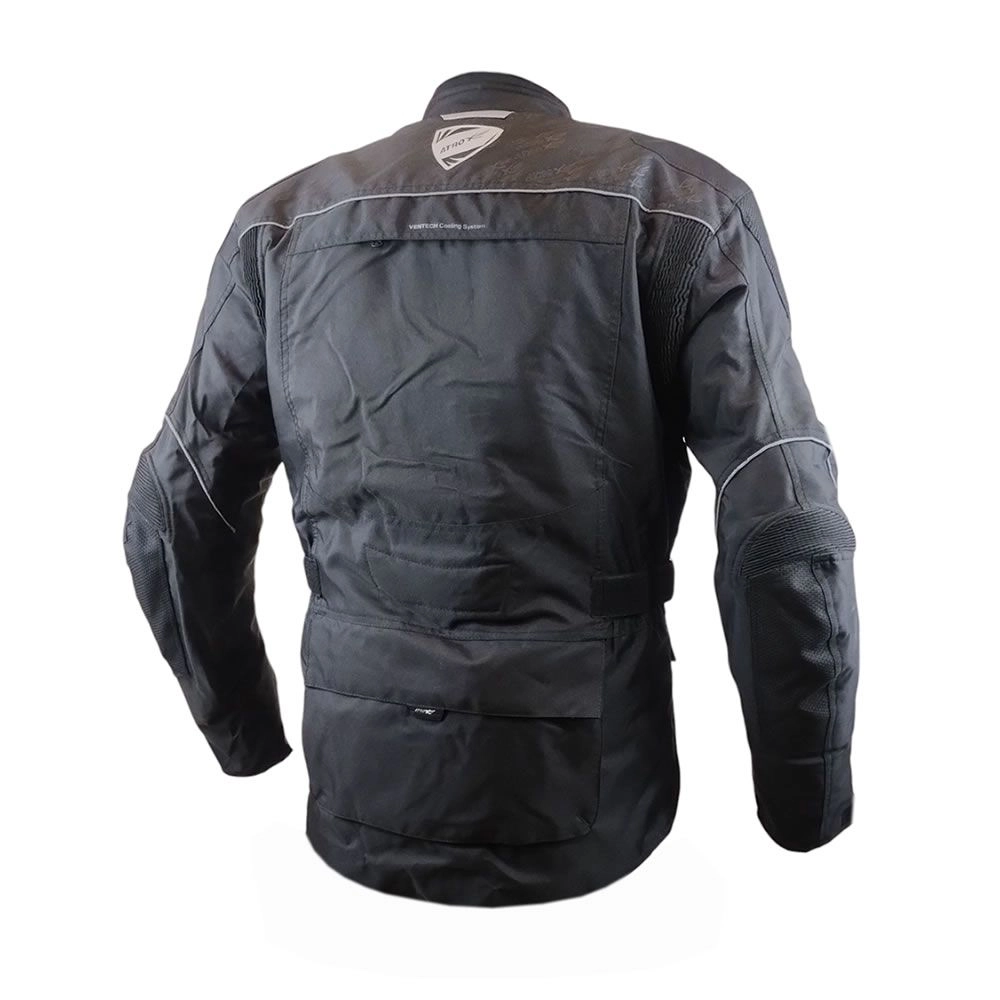 CHAQUETA ATROX TORC (CE2130) NEGRA ROJA