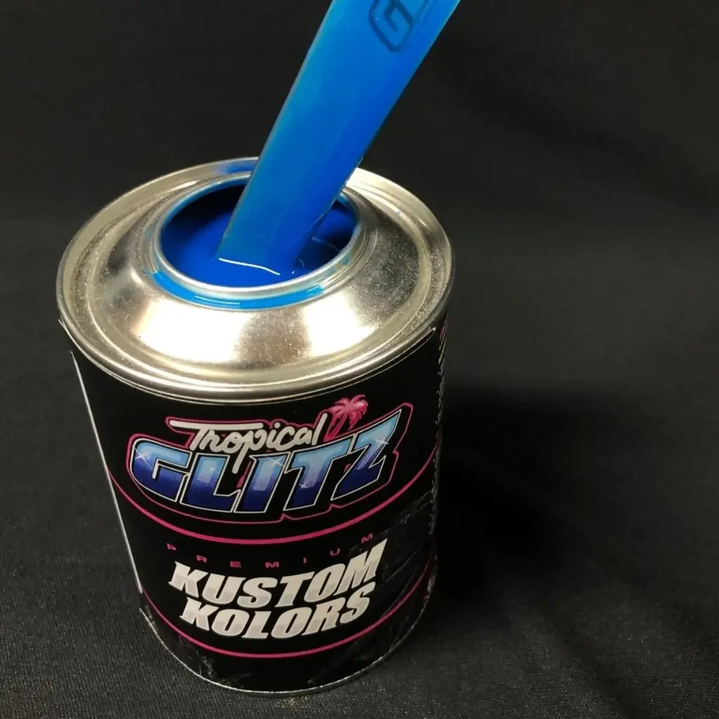 Joycon Blue Neon Paint Neon Pint