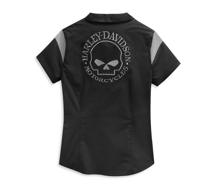 SHIRT-WOVEN,BLACK 99055-21VW
