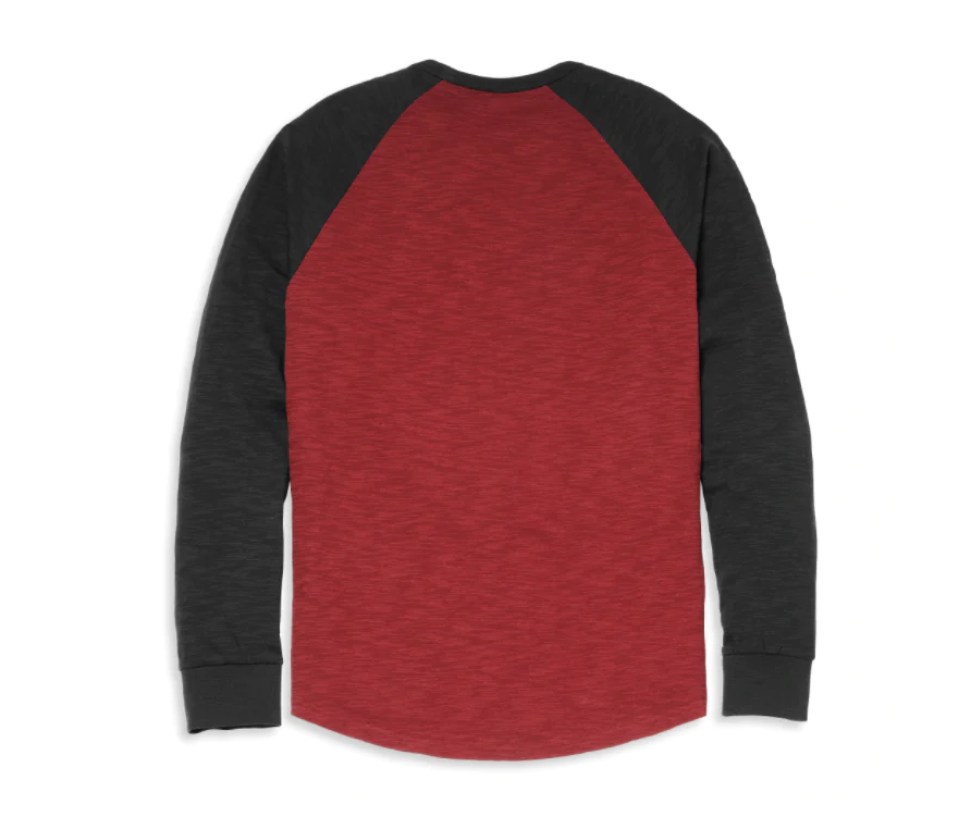 TEE-KNIT,RED COLORBLOCK 96196-22VM
