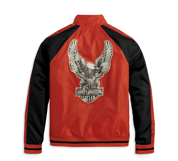JACKET-WOVEN,ORANGE 97409-23VM