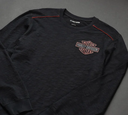 TEE-KNIT,BLACK 96550-23VM
