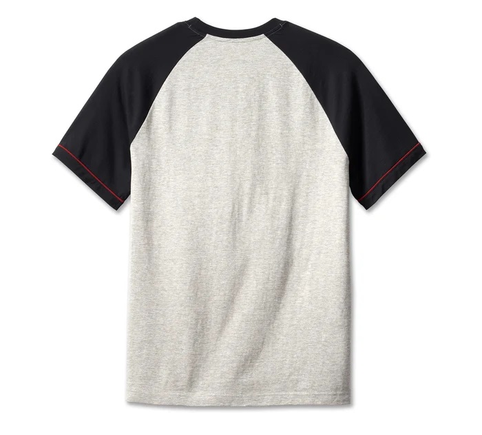 TEE-KNIT,GREY HEATHER COLORBLO 96558-23VM
