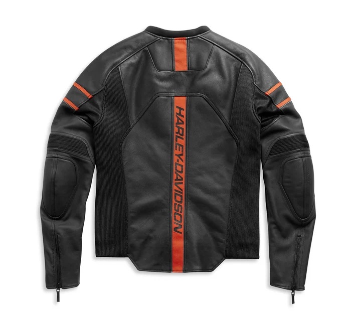 JACKET-BRAWLER,LEATHER,BLACK 98004-21VM