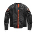 JACKET-BRAWLER,LEATHER,BLACK 98004-21VM