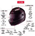 CASCO LS2 FF370 MILAN NEGRO AMARILLO