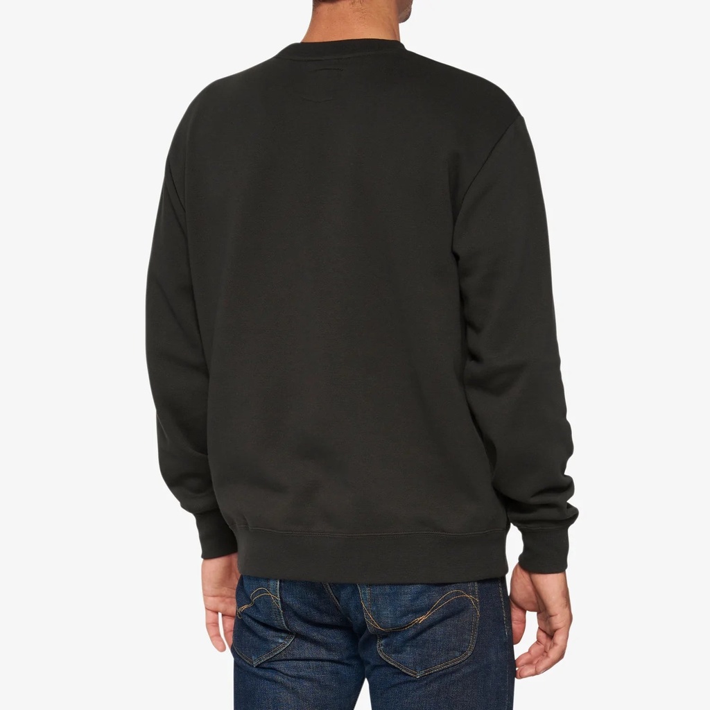 AVALANCHE PULLOVER CREWNECK FLEECE LIGHT BLACK