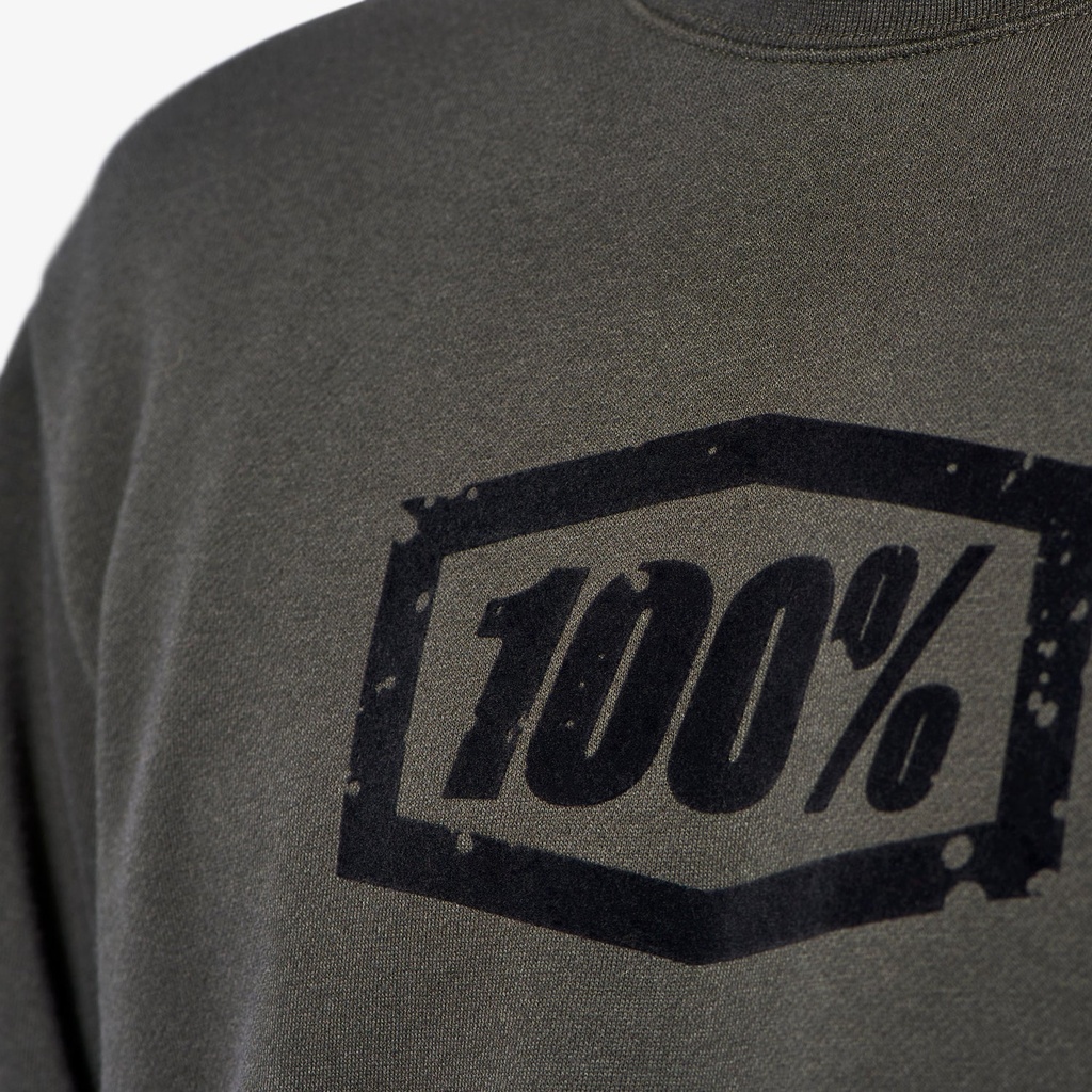 AVALANCHE PULLOVER CREWNECK FLEECE LIGHT BLACK