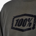 AVALANCHE PULLOVER CREWNECK FLEECE LIGHT BLACK