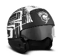 HELMET-3N1,DOT,SKULL LIGHTNIN 98297-19VX