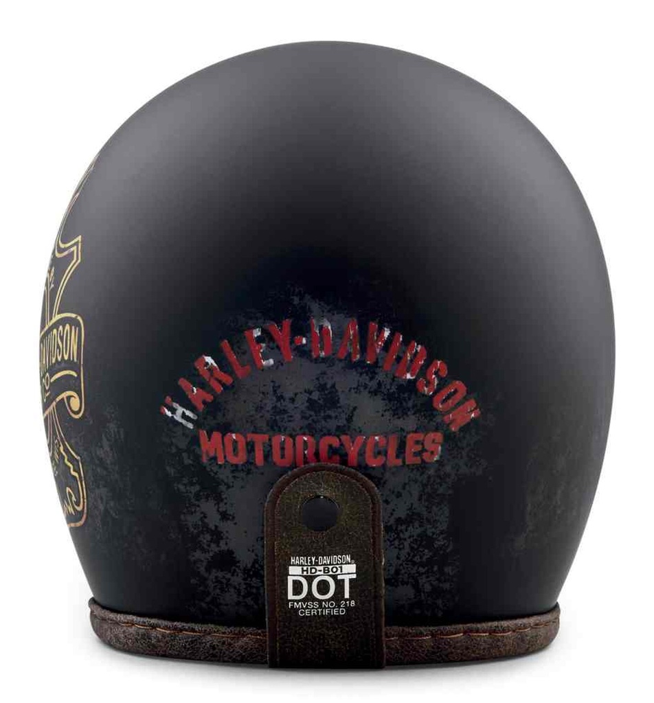 HELMET-3/4,DOT,BOOTLEGGERS,(B0 98236-19VX