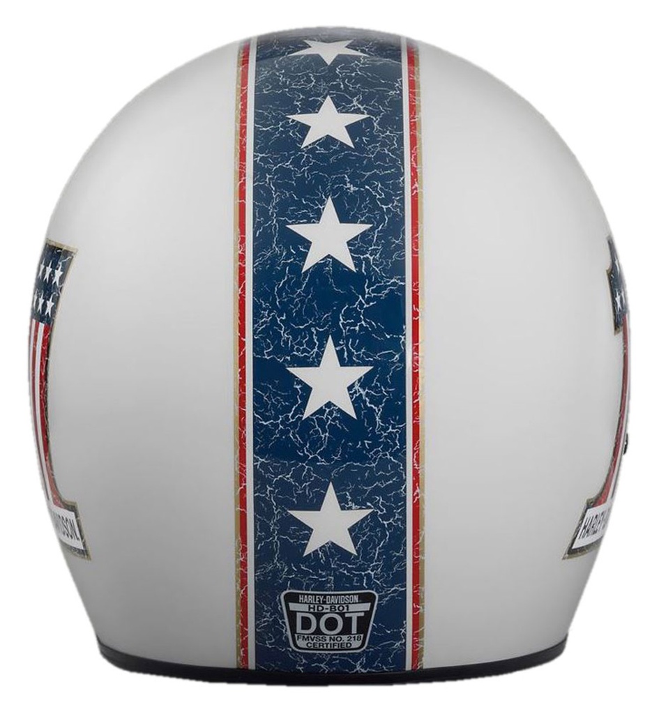 HELMET-3/4,RWB #1,B01,WHITE 98315-17VX
