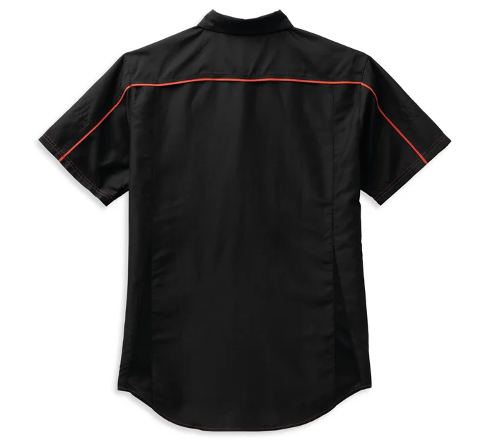 SHIRT-WOVEN,BLACK 99089-22VM