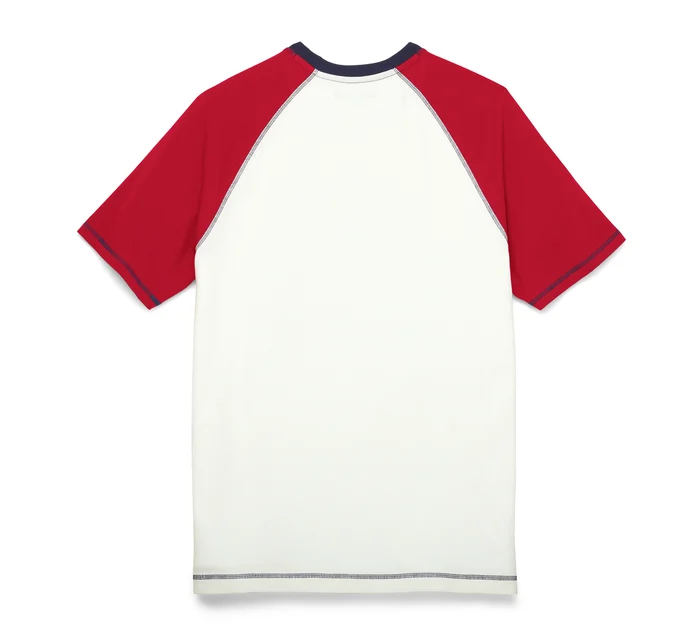 TEE-KNIT,COLORBLOCK 96534-22VM